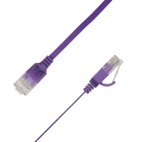 LinkIT UTP-FL6A-00200-PU networking cable Purple 2 m Cat6a U/UTP (UTP)