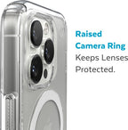 Speck Presidio Perfect Clear + MS Apple iPhone 14 Pro Max Clear - with Microban