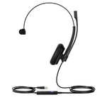Yealink UH34 Lite Headset Wired Head-band Office/Call center Black