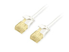 Equip Cat.6A U/UTP Slim Patch Cable, 1.0m, White