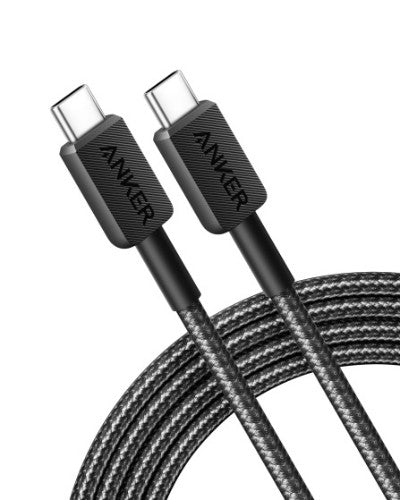 Anker 322 USB cable 1.8 m USB C Black