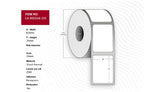 Capture CA-800264-105 printer label White