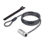 StarTech.com Slim Lock Noble Wedge® Slot Compatible, 5ft (1.5m) Locking Cable, Anti-Theft Security For Laptop/Notebook, Cut-Resistant Steel Cable, Combo Lock, TAA