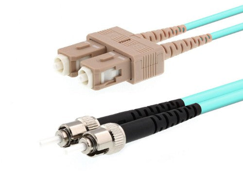 Microconnect FIB122001 InfiniBand/fibre optic cable 1 m ST SC Blue