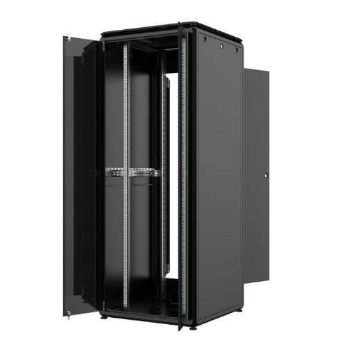 Lanview RDL42U88BL rack cabinet 42U Freestanding rack Black