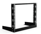 Lanview LVR06U63BL rack cabinet 6U Wall mounted rack Black
