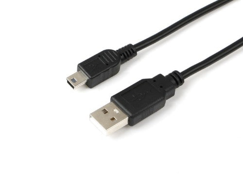 Microconnect USBAMB55 USB cable USB 2.0 5 m USB A Mini-USB B Black