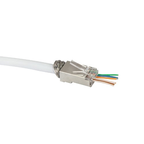 LogiLink MP0077 wire connector RJ-45 Transparent