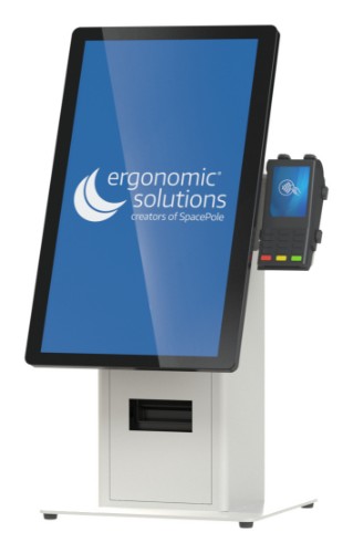 Ergonomic Solutions SpacePole Kiosk SpacePole Mini Kiosk Countertop