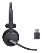 Yealink WH64 Hybrid Mono Teams Headset Wireless Head-band Office/Call center Micro-USB Bluetooth Black