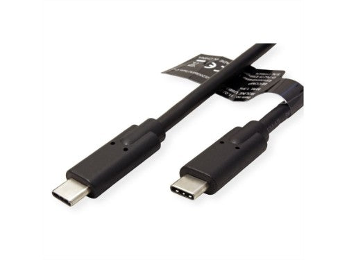 ROLINE 11.02.9072 USB cable USB 3.2 Gen 2 (3.1 Gen 2) 1.5 m USB C Black