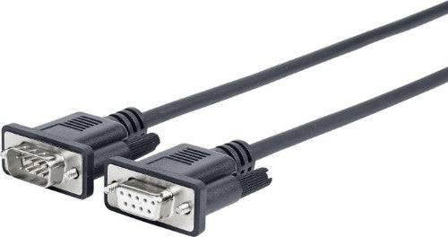 Vivolink PRORS1.5 serial cable Black 1.5 m DB-9
