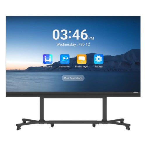 Leyard M135 Signage Display Interactive flat panel 3.43 m (135") LED Wi-Fi 450 cd/m² Full HD Black Built-in processor Android 16/7
