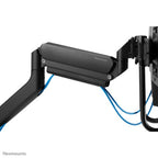 Neomounts DS75-450BL2 Monitor arm 17-32" - gas spring - Topfix - 180°-stop