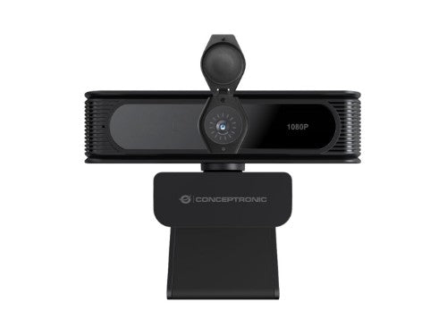 Conceptronic AMDIS09B 1080p Windows Hello Face Recognition Webcam