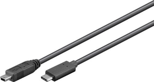 Microconnect USB3.1CMB505 USB cable USB 2.0 0.5 m USB C Mini-USB B Black