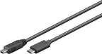 Microconnect USB3.1CMB505 USB cable USB 2.0 0.5 m USB C Mini-USB B Black