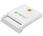Techly I-CARD-CAM-USB2TYC smart card reader Indoor USB USB 2.0 White