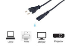 Equip High Quality Power Cord, C7 to 2pin Euro, 1.8m