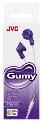 JVC F14 Gumy In Ear Wired Violet