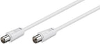 Microconnect COAX025W coaxial cable 2.5 m White