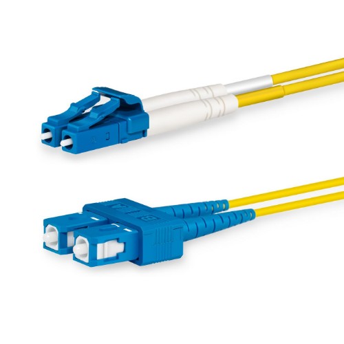 Lanview LVO231495 InfiniBand/fibre optic cable 10 m LC SC Yellow