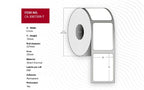 Capture CA-3007209-T printer label White