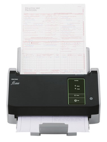 Ricoh fi-8040 ADF + Manual feed scanner 600 x 600 DPI A4 Black, Grey