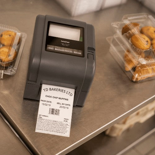 Brother TD-4420TN label printer Direct thermal / Thermal transfer 203 x 203 DPI 152 mm/sec Wired Ethernet LAN