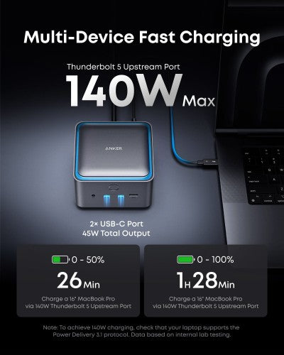 Anker A83B53A1 mobile device dock station Universal Grey