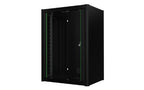 Lanview RWM16U45BL rack cabinet 16U Wall mounted rack Black