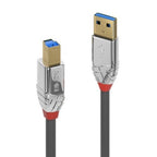Lindy 5m USB 3.0 Type A to B Cable, 5Gbps, Cromo Line