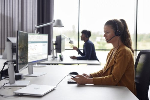 HP Poly EncorePro 525 Microsoft Teams Certified Stereo with USB-A Headset