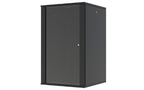 Lanview RWF20U66BL rack cabinet 20U Wall mounted rack Black