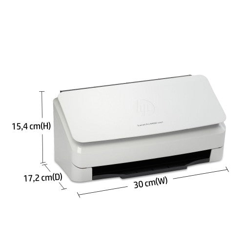 HP ScanJet Pro N4000 snw1 Sheet-fed scanner 600 x 600 DPI A4 Black, White