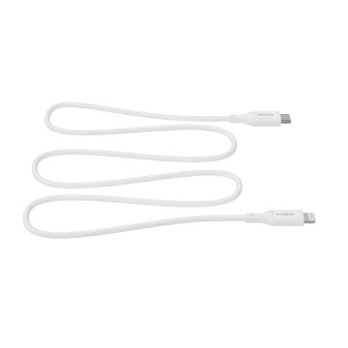 mophie essentials Lightning to USB-C | charging cable (1M) White