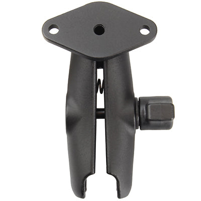 RAM Mounts Double Socket Arm with Diamond Plate