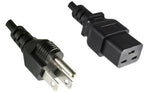 Microconnect PE110518 power cable Black 1.8 m Power plug type B C19 coupler
