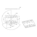 RAM Mounts Lift Truck Overhead Guard Base
