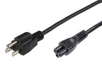 Microconnect PE110805 power cable Black 0.5 m Power plug type B C5 coupler