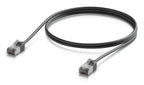 Ubiquiti UACC-Cable-Patch-Outdoor-C6A-1M-BK networking cable Black Cat6a F/UTP (FTP)