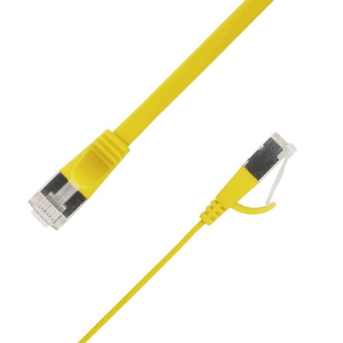 LinkIT STP-FL6A-00250-GL networking cable Yellow 2.5 m Cat6a U/FTP (STP)
