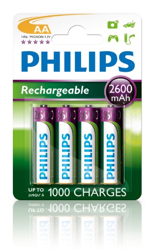 Philips Rechargeables Battery R6B4B260/10