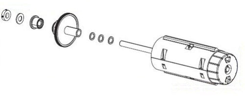 Zebra P1058930-046 printer/scanner spare part Spindle