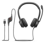 Logitech H390 USB Headset Wired Head-band Calls/Music USB Type-A Black