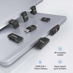 Microconnect USB4-CCF-240W USB cable USB4 Gen 3x2 0 m USB C Black