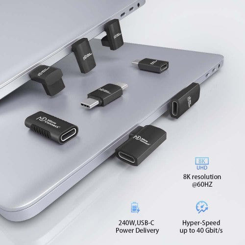 Microconnect USB4-CCF-240W USB cable USB4 Gen 3x2 0 m USB C Black