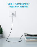 Anker 322 USB cable 1.8 m USB A USB C 0.48 Gbit/s Black