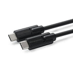 Microconnect USB3.2CC1.5 USB cable USB 3.2 Gen 2x2 1.5 m USB C 100 W Black