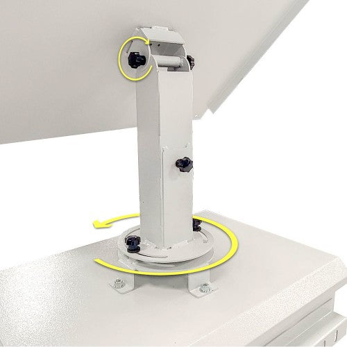 Lanview RCCTV007 rack cabinet 12U White